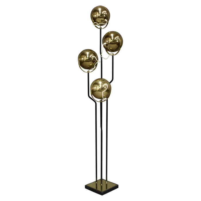 Italian Table Lamp in Emerald Green Glass and Brass - 1970's | #L1995 - Image 16
