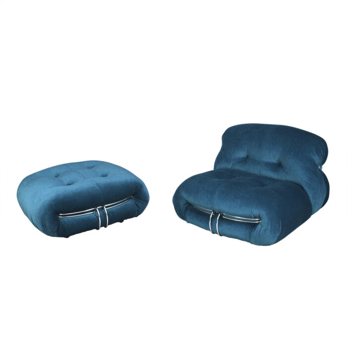 Soriana Chair by Afra & Tobia Scarpa for Cassina - Italy, circa 1970 *New Upholstery* | #S2021