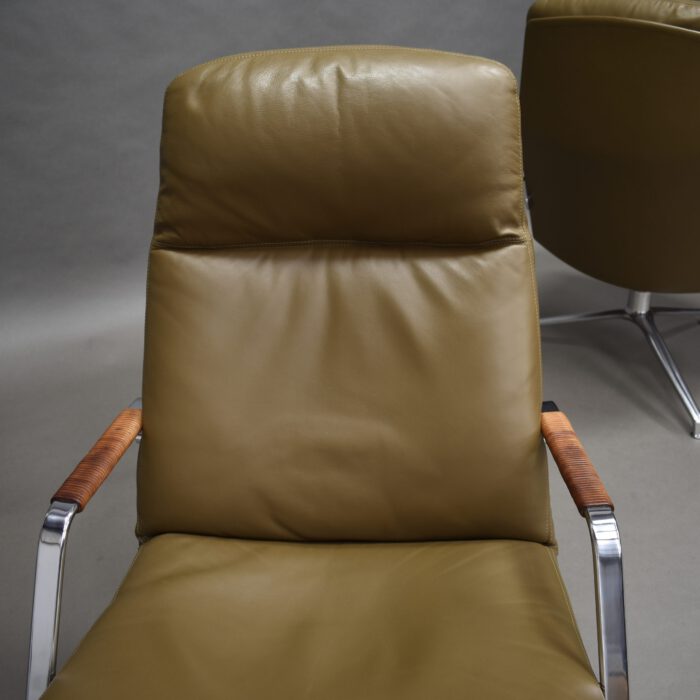 Fabricius and Kastholm FK-86 Leather Lounge Chairs, Denmark - 1968 | #S2068 - Image 10