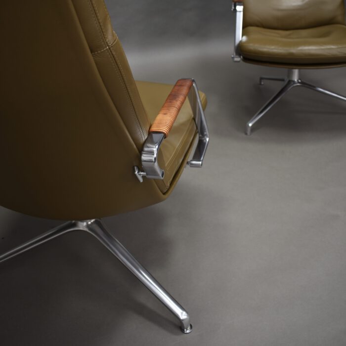 Fabricius and Kastholm FK-86 Leather Lounge Chairs, Denmark - 1968 | #S2068 - Image 9