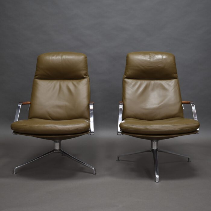 Fabricius and Kastholm FK-86 Leather Lounge Chairs, Denmark - 1968 | #S2068 - Image 19