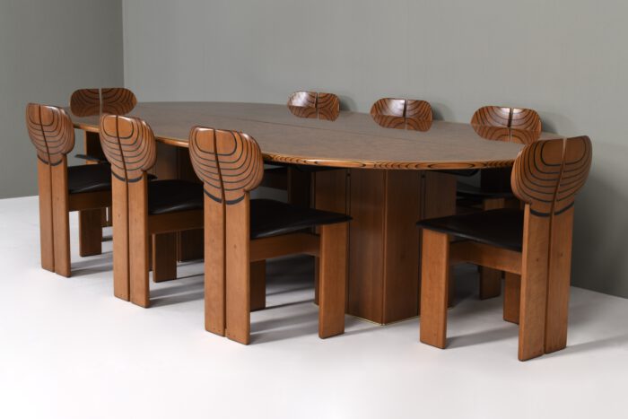 Artona Line Africa Dining Set by Tobia Scarpa for Maxalto, Italy - 1970's | #S12189