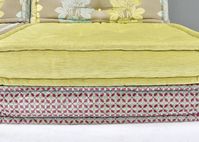 Mah Jong sofa in Kenzo fabrics by Gobbo Salotti in the style of Roche Bobois | #S12404 - Image 25