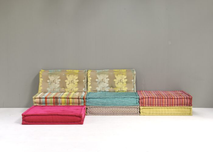 Mah Jong sofa in Kenzo fabrics by Gobbo Salotti in the style of Roche Bobois | #S12404 - Image 2