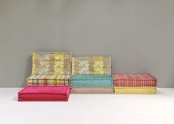 Mah Jong sofa in Kenzo fabrics by Gobbo Salotti in the style of Roche Bobois | #S12404 - Image 3