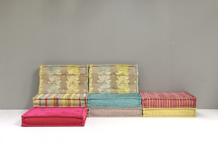 Mah Jong sofa in Kenzo fabrics by Gobbo Salotti in the style of Roche Bobois | #S12404 - Image 4