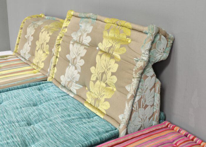 Mah Jong sofa in Kenzo fabrics by Gobbo Salotti in the style of Roche Bobois | #S12404 - Image 12