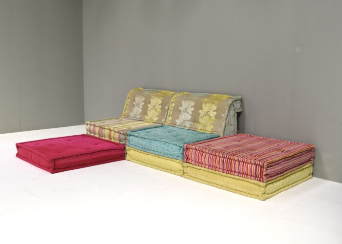 Mah Jong sofa in Kenzo fabrics by Gobbo Salotti in the style of Roche Bobois | #S12404 - Image 7