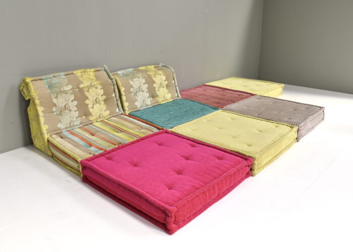 Mah Jong sofa in Kenzo fabrics by Gobbo Salotti in the style of Roche Bobois | #S12404 - Image 5