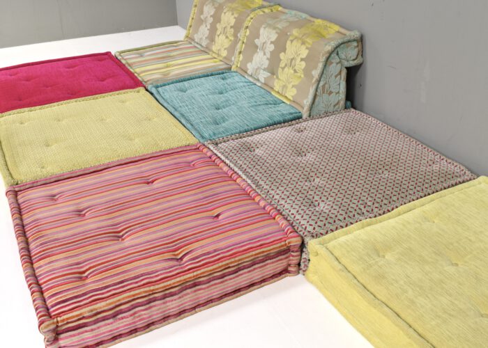 Mah Jong sofa in Kenzo fabrics by Gobbo Salotti in the style of Roche Bobois | #S12404 - Image 15