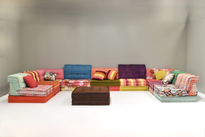 Mah Jong 35 piece sectional sofa by Hans Hopfer for Roche Bobois, France - circa 1970 | #S12406 - Image 3