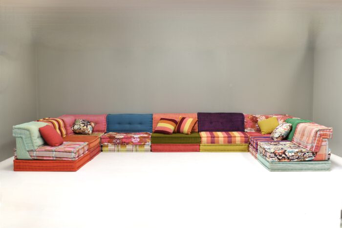 Mah Jong 35 piece sectional sofa by Hans Hopfer for Roche Bobois, France - circa 1970 | #S12406 - Image 2