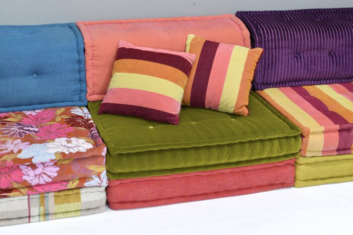 Mah Jong 35 piece sectional sofa by Hans Hopfer for Roche Bobois, France - circa 1970 | #S12406 - Image 13