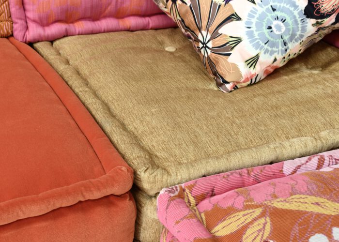 Mah Jong 35 piece sectional sofa by Hans Hopfer for Roche Bobois, France - circa 1970 | #S12406 - Image 15
