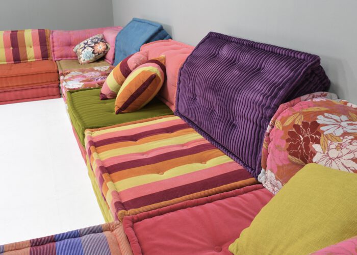 Mah Jong 35 piece sectional sofa by Hans Hopfer for Roche Bobois, France - circa 1970 | #S12406 - Image 20