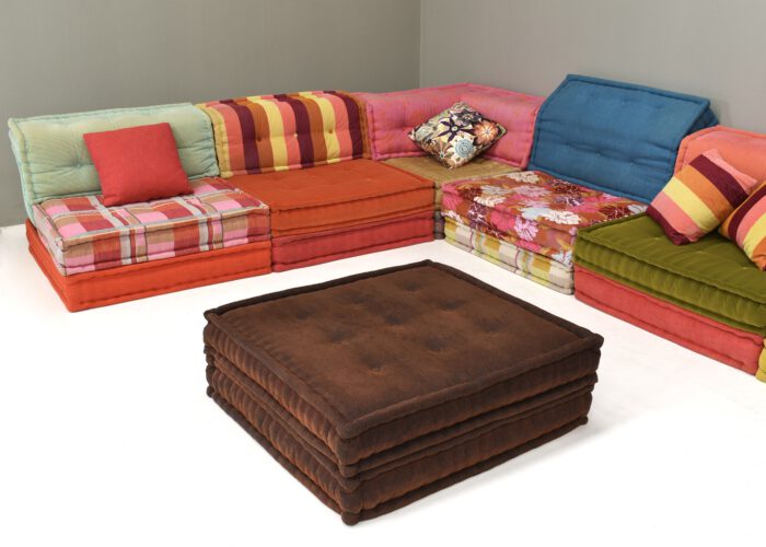 Mah Jong 35 piece sectional sofa by Hans Hopfer for Roche Bobois, France - circa 1970 | #S12406 - Image 10