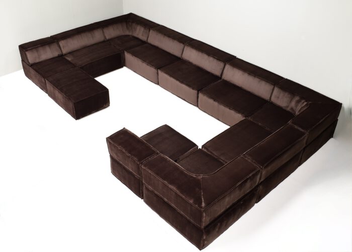 Large COR TRIO sectional sofa by COR Furniture *New Upholstery, Switzerland / Germany - 1972 | #S12405 - Image 2