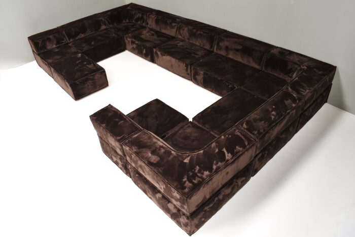 Large COR TRIO sectional sofa by COR Furniture *New Upholstery, Switzerland / Germany - 1972 | #S12405